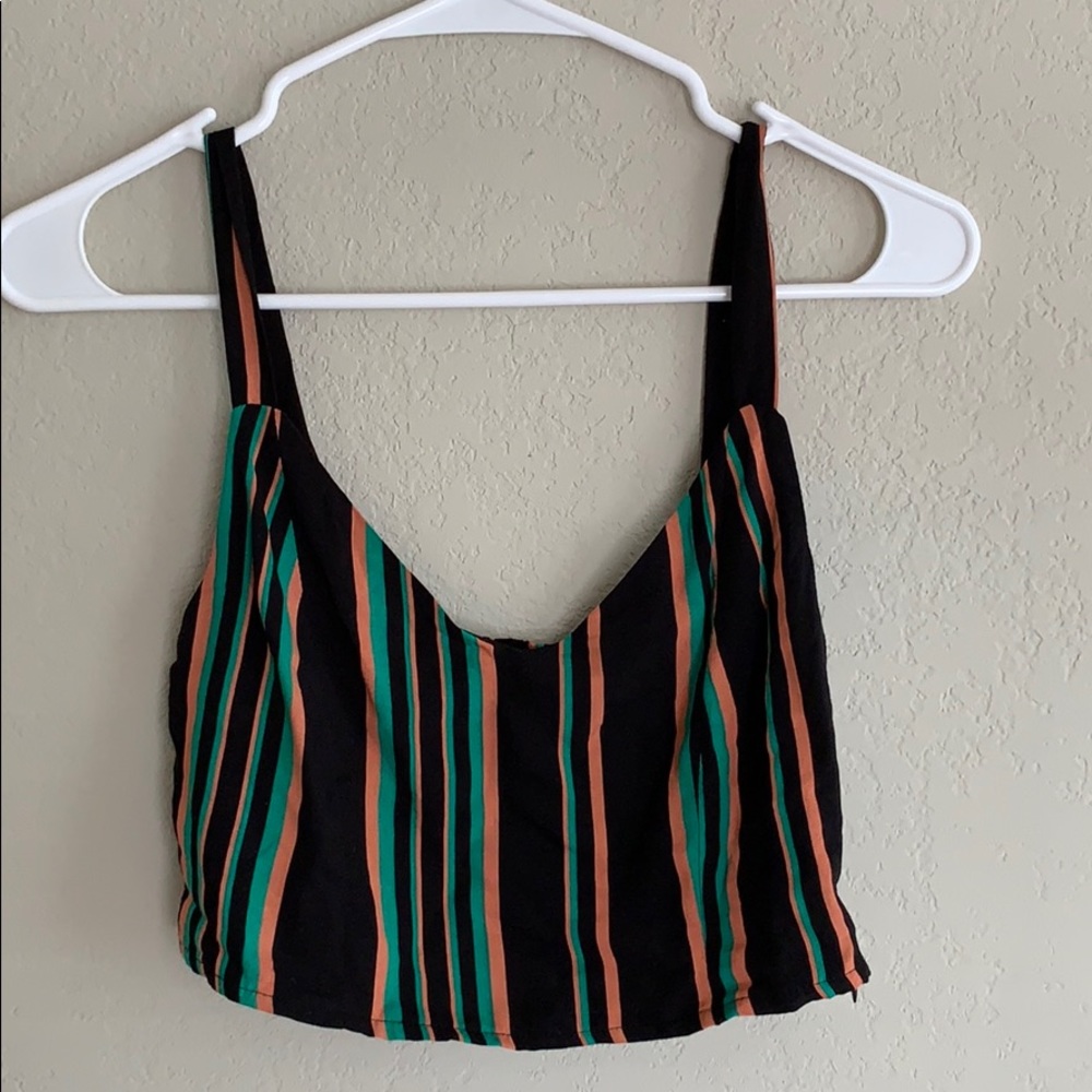 Stripped crop top